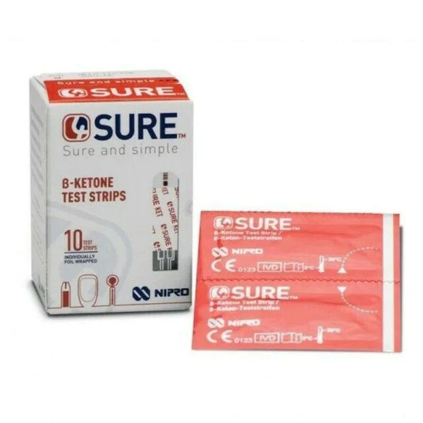 4Sure B Ketone Test Strips - 10 Pack
