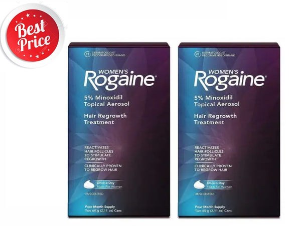 Regaine 5% Foam For Women - 4 x 60g (8 Month Supply)