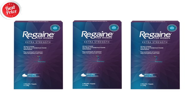 Regaine 5% Foam For Women - 6 x 60g (12 Month Supply)