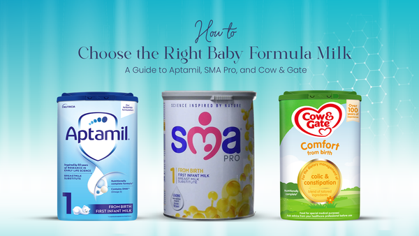 Choosing the Right Baby Formula Milk A Guide to Aptamil, SMA Pro, and Cow & Gate