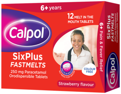 Calpol Paracetamol Fastmelts - 12 Pack