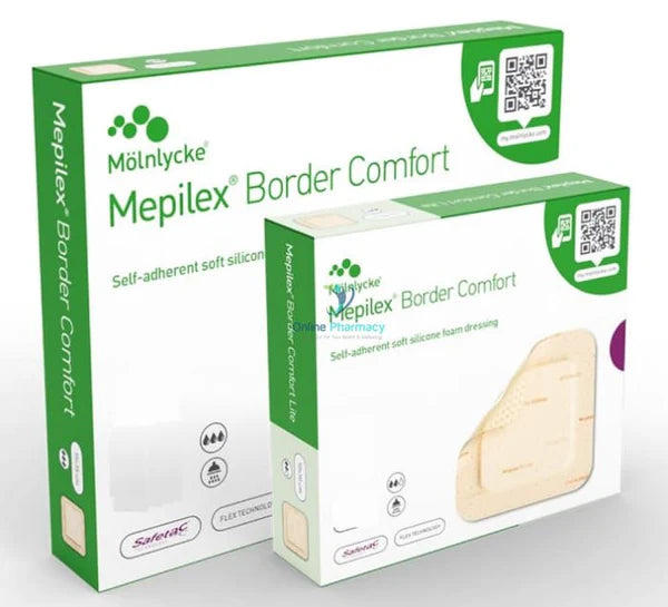 Mepilex Border Comfort Lite Dressing - 4cm x 5cm (10 Pack)