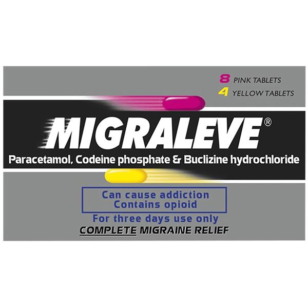 Migraleve Migraine Complete Tablets - 12 Pack