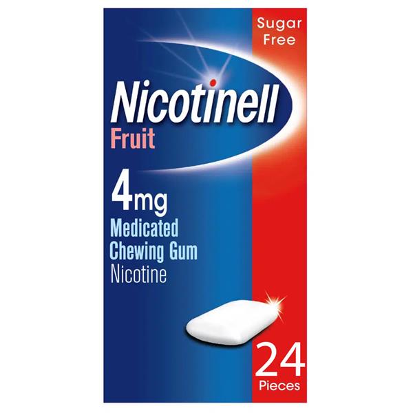 Nicotinell Fruit Gum 4mg - 24/96 Pack