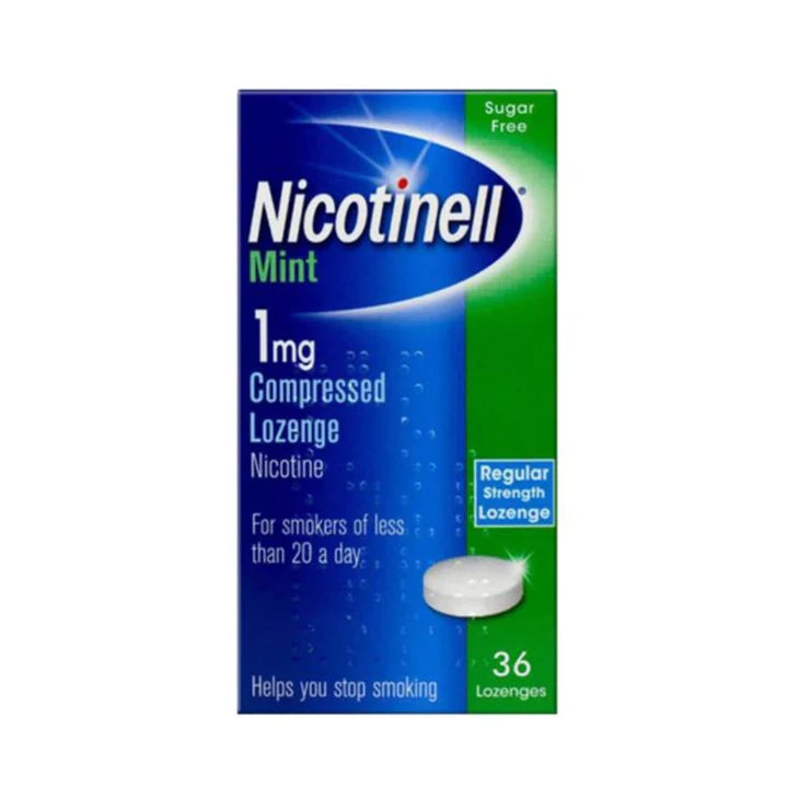 Nicotinell Lozenges Mint 1mg - 36/96/144 Pack