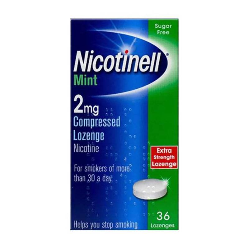 Nicotinell Lozenges Mint 2mg - 36/96/144 Pack