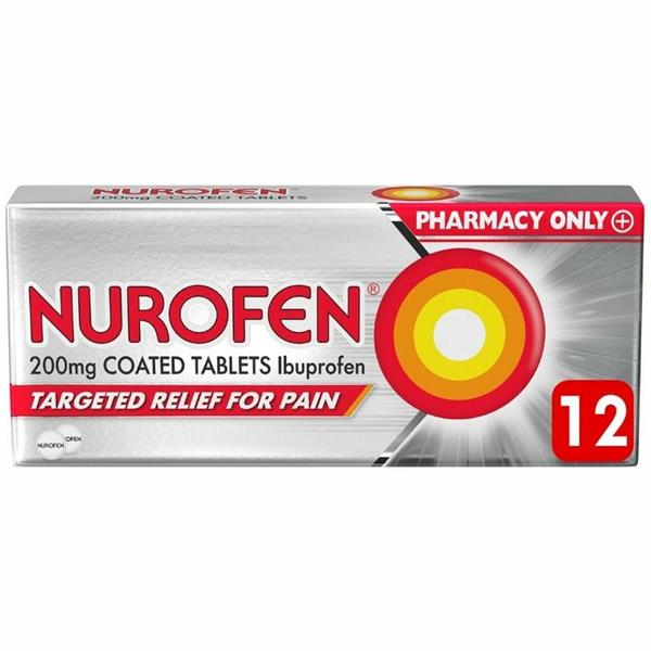 Nurofen (Ibuprofen) 200mg Tablets  - 12/24 Pack
