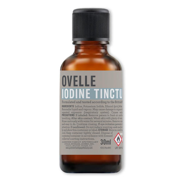 Ovelle Iodine Tincture - 30ml Bottle - OnlinePharmacy