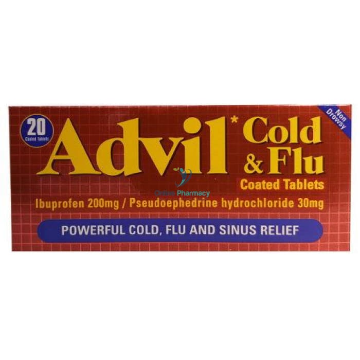 Advil Cold & Flu Tablets - 20 Pack