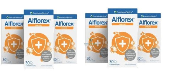Alflorex Immune Tablets 6 Month Supply - X 30 Pack Probiotics & Digestive Health