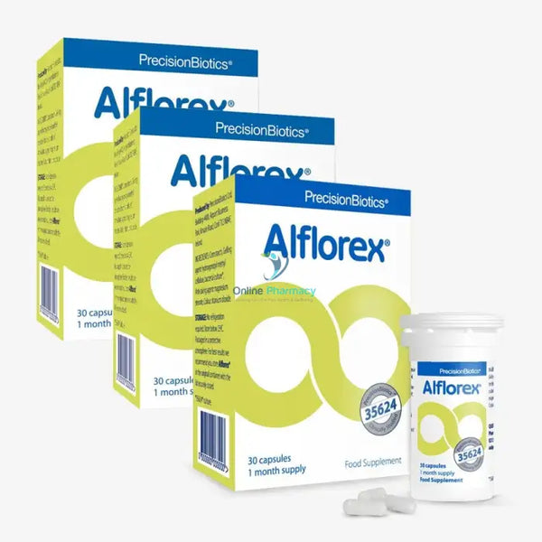 Alflorex Probiotic Capsules 3 Month Supply - 3 x 30 Pack - OnlinePharmacy