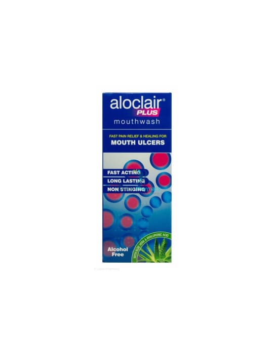 Aloclair Plus Mouthwash for Mouth Ulcers - 60ml/120ml - OnlinePharmacy