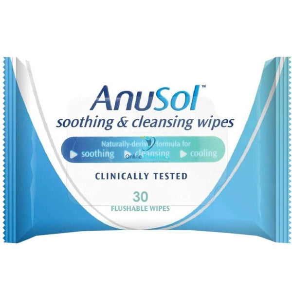 Anusol Soothing & Cleansing Wipes - 30 Pack - OnlinePharmacy