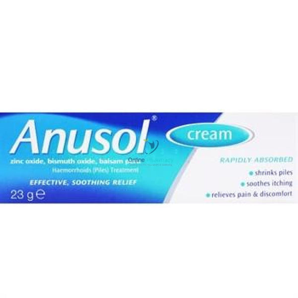 Anusol Soothing Relief Cream - 23g - OnlinePharmacy