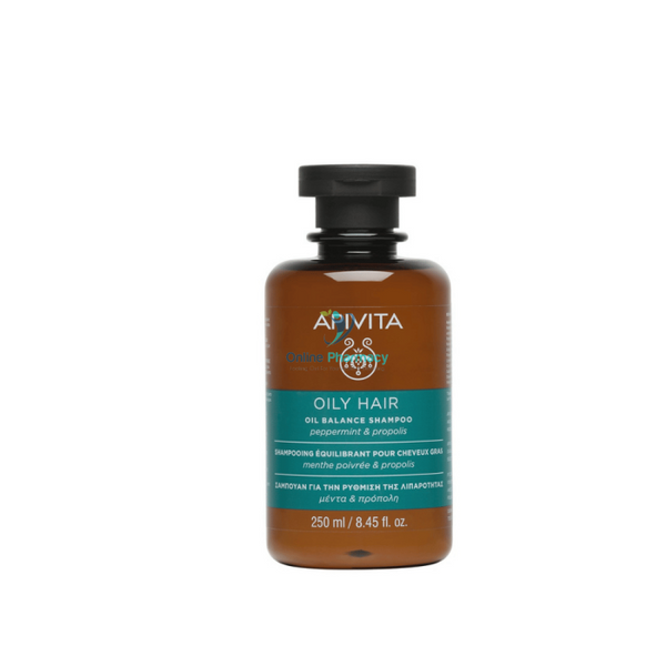 Apivita Oil Balance Shampoo With Mint & Propolis 25ml