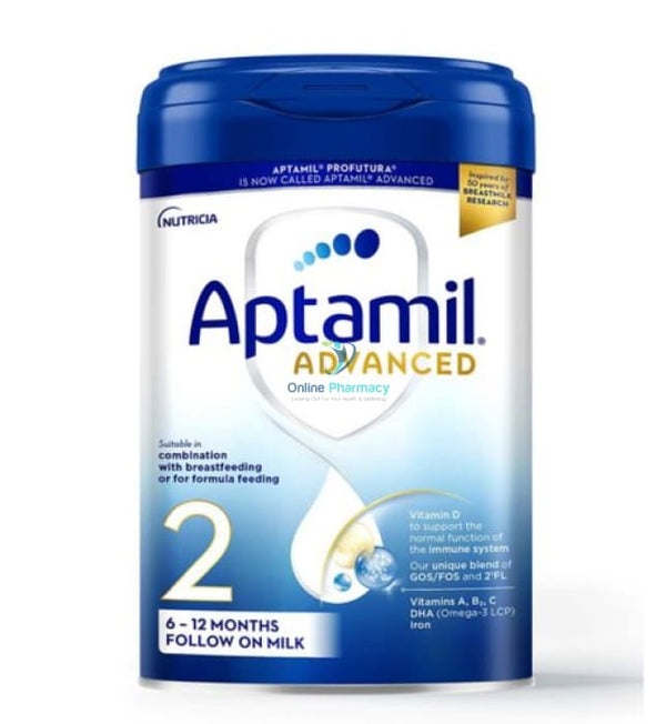 Aptamil Advanced 2 Follow On Milk - 800g - OnlinePharmacy