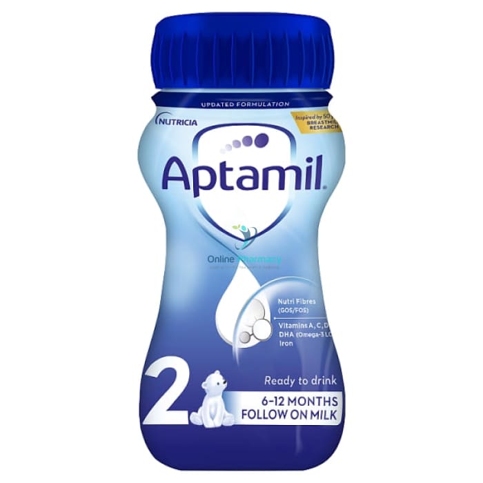 Aptamil Follow On Milk From 6 Months+ Ready to Feed - 12 x 200ml