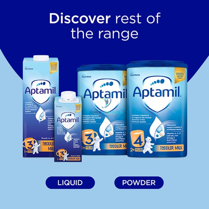 Aptamil Growing Up Milk 2Yrs + Ready To Feed Baby Formula