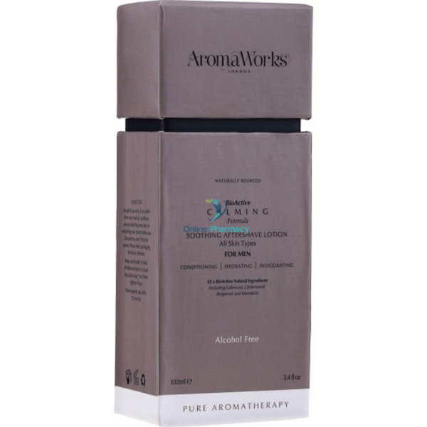 Aromaworks Mens Calming Aftershave Lotion 100Ml Men Care
