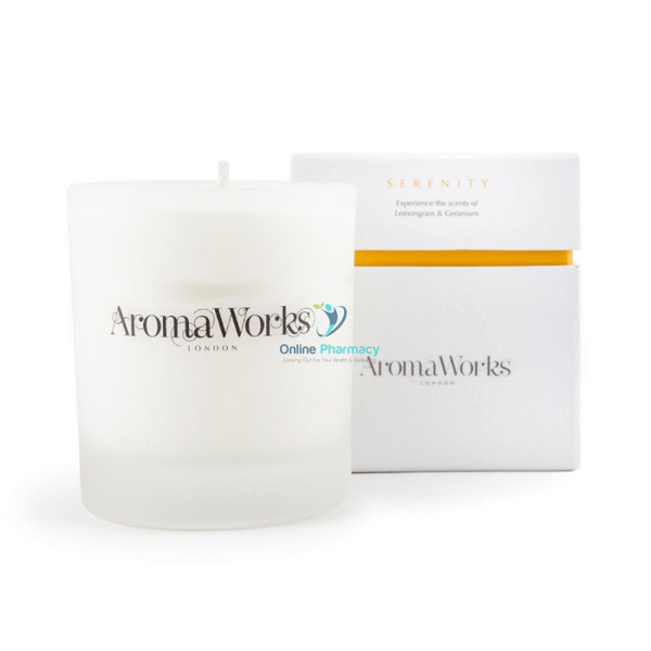 Aromaworks Serenity Candle 30Cl Medium Home Fragrance