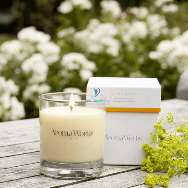 Aromaworks - Serenity Candles 10Cl Small Home Fragrance