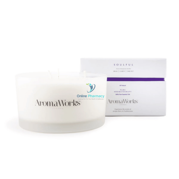 Aromaworks Soulful Candle 3 - Wick Large Home Fragrance