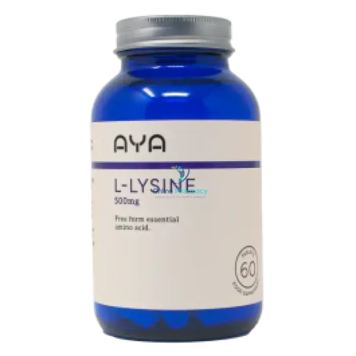Aya L - Lysine 500Mg Tablets - 60 Pack Supplements