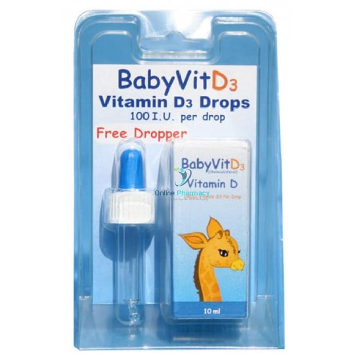 BabyVit D3 Vitamin D Drops - 10.7ml