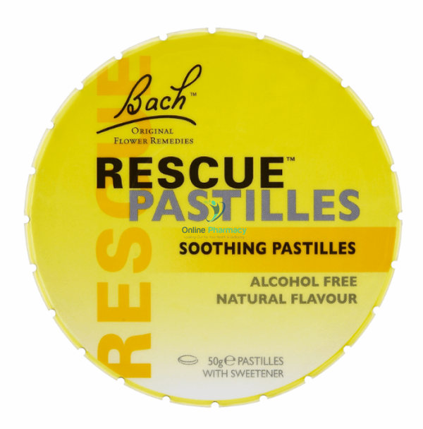 Bach Rescue Remedy Pastilles - 50g - OnlinePharmacy