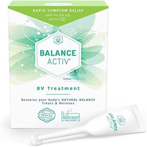 Balance Activ Bv Treatment Gel 7 Or 14 Pack Bacterial Vaginosis
