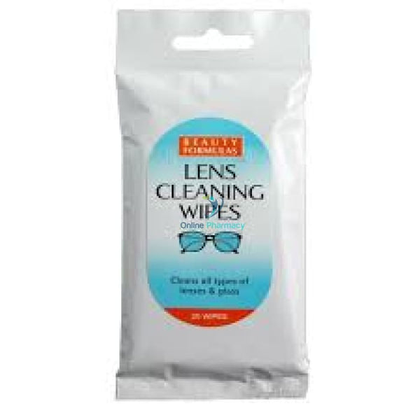 Beauty Formulas Lens Cleaning Wipes - 20 Eye Accessories