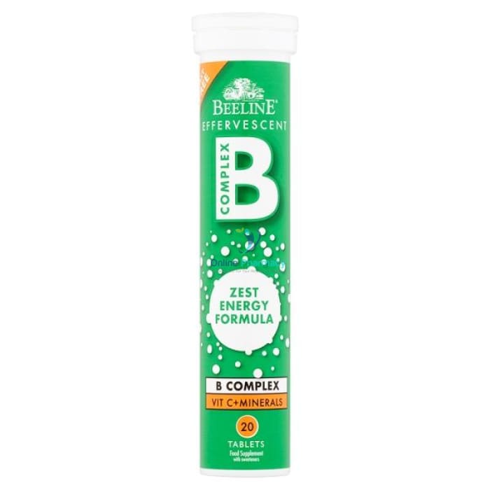 Beeline Effervescent B Complex with Zest 20's - Energy Formula