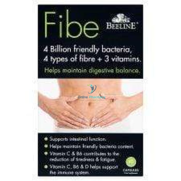 Beeline Fibe Capsules - For a Healthy Gut & Intestine 40pk - OnlinePharmacy