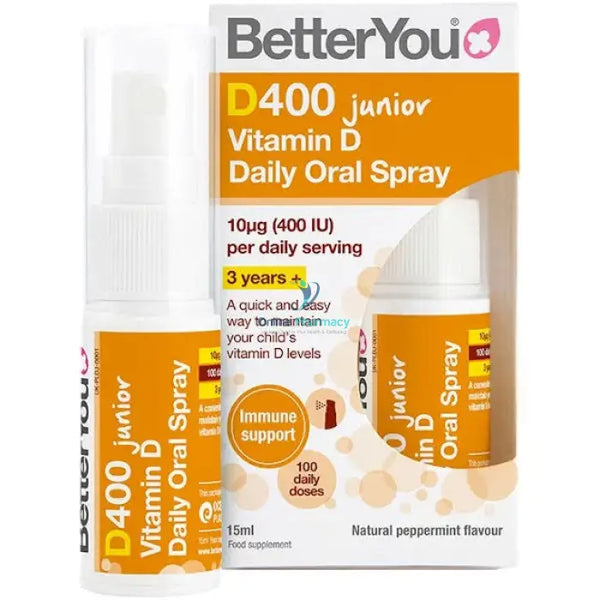 Better You D400 Junior Oral Spray - 15Ml Vitamin D