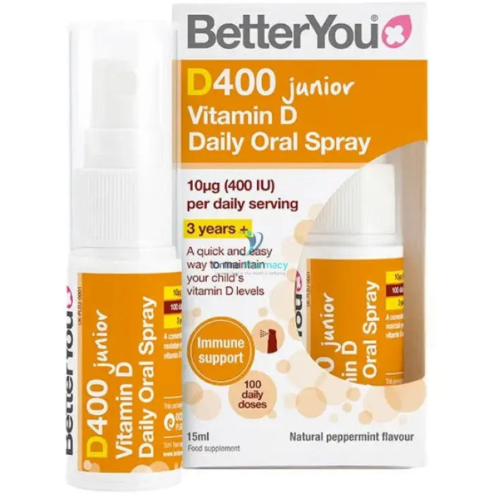 Better You D400 Junior Oral Spray - 15Ml Vitamin D