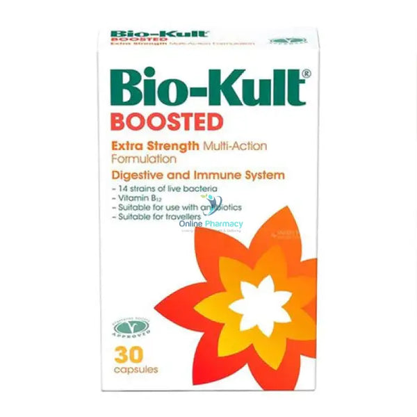 Bio-Kult Boosted Extra Strength Multi-Action - 30 Caps - OnlinePharmacy