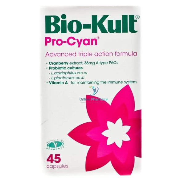 Bio-Kult Pro-Cyan Capsules - 45 Capsules - OnlinePharmacy