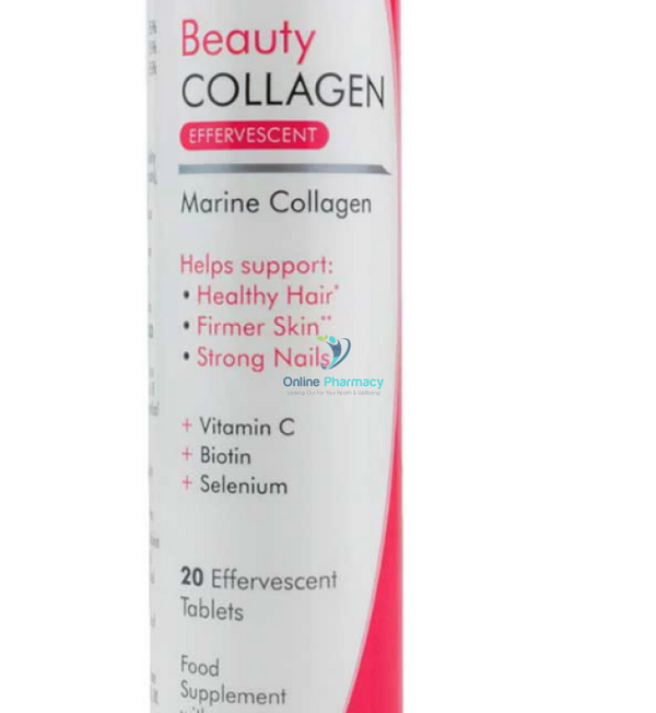 Bioglan Beauty Marine Collgan Effervescent Tabs 20 Pack Probiotics & Digestive Health