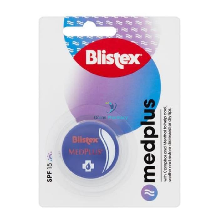 Blistex Med Plus Lip Balm - For Dry & Chapped Lips - OnlinePharmacy