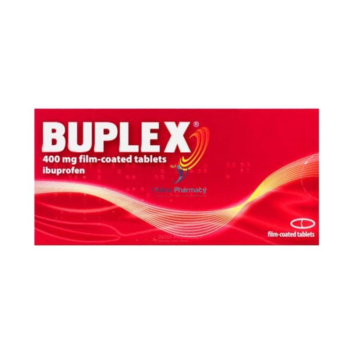 Buplex Ibuprofen 400mg Tablets - 24 Pack