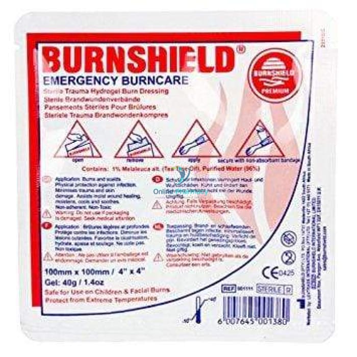 Burnshield  Dressing 10cm x 10cm