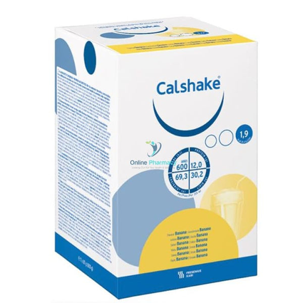 Calshake Supplement Sachets Banana - 7 Pack Nutrition Drinks & Shakes