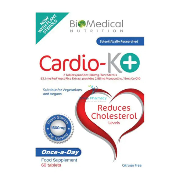 Cardio-K Plus Capsules - 60 Pack - OnlinePharmacy