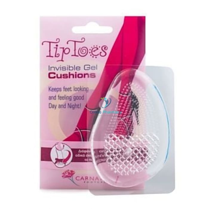 Carnation Tip Toes Invisible Gel Cushion - 1 Pack