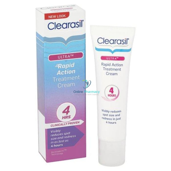Clearasil Ultra Rapid Action Cream - 25ml - OnlinePharmacy