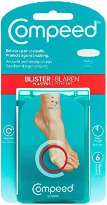 Compeed Blister Relief Plasters Small - 6 Plasters