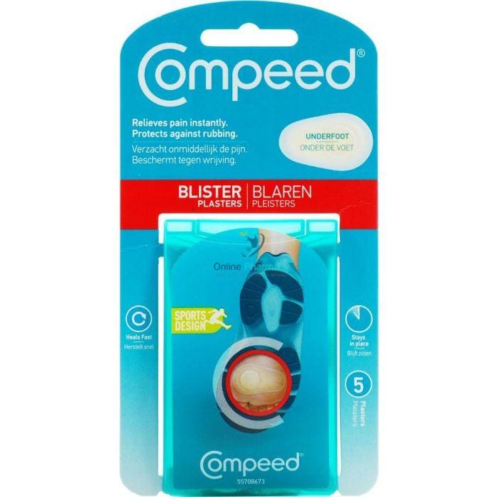 Compeed Blisters Underfoot Plasters - 5 Pack