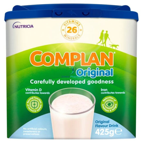 Complan Nutritional Drink Original - 425G Tin Nutrition Drinks & Shakes