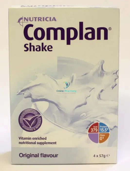 Complan Nutritional Shake Original - 4 X 57G Nutrition Drinks & Shakes