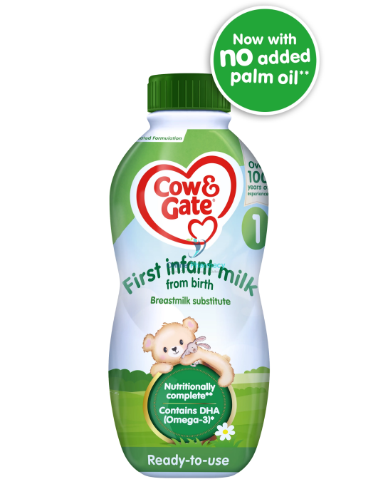 Cow & Gate First Milk 0 - 12 Months - 1L / 12 X 200Ml Baby Formula